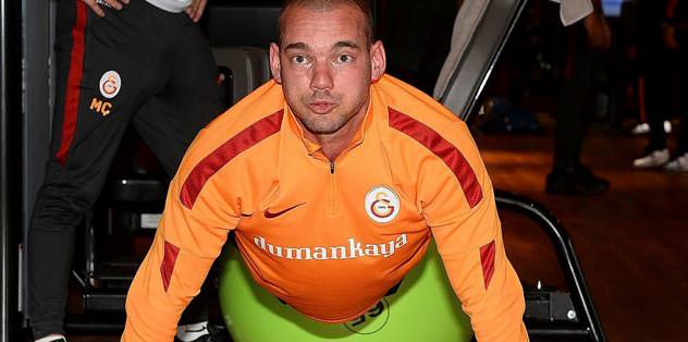 Sneijder'de ödem var