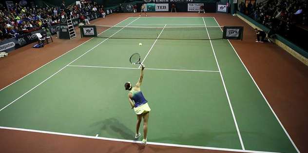 Dede ile torunun ortak noktası tenis