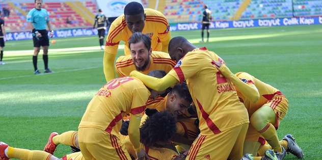 Kayseri tek golle bitirdi