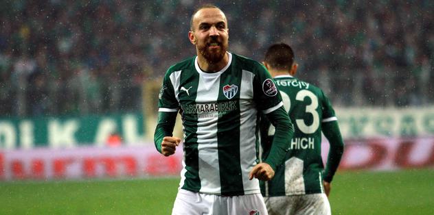 Sercan Bursaspor'da tarihe geçti
