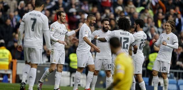 Real'den gol yağmuru