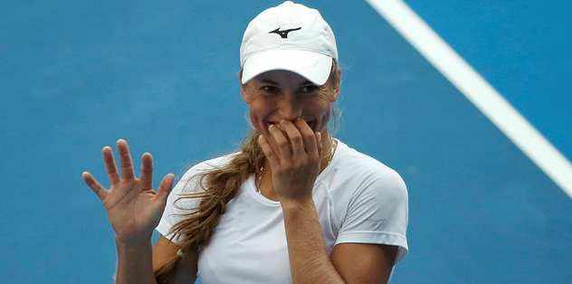 Wozniacki'den erken veda