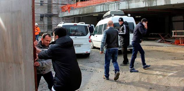 Arena'da şok kaza