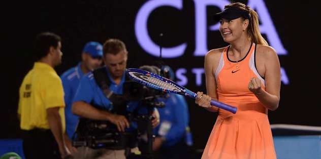 Williams'la Sharapova çeyrek finalde karşılaşacak
