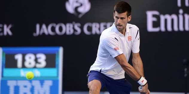 Djokovic, Simon'u 5 sette geçti