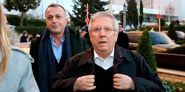 Aziz Yıldırım Koç'un cenazesinde