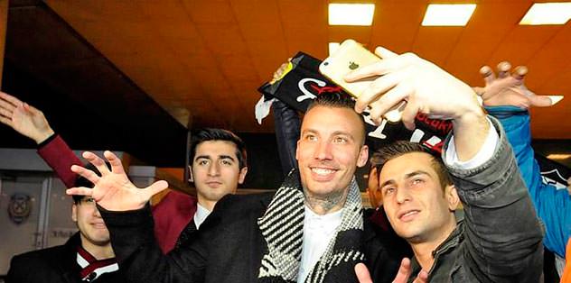 Delgado için veda mesaji