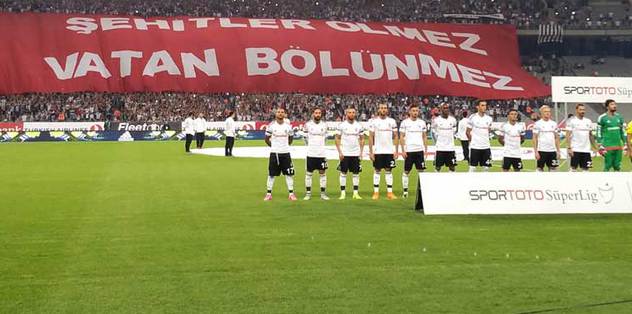 Profesyonel liglerde saygı duruşu yapılacak