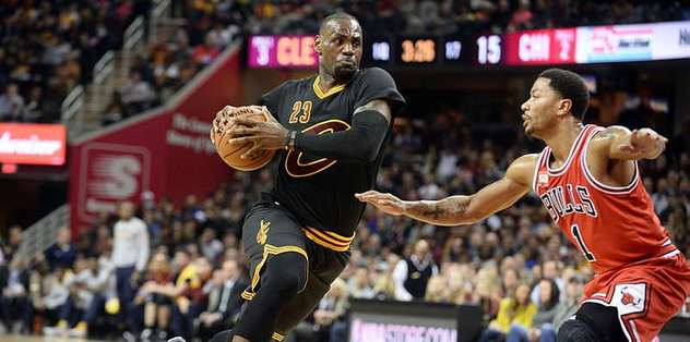 LeBron James'ten 25 sayı