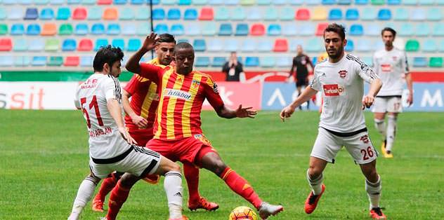 Kayseri kaçamadı