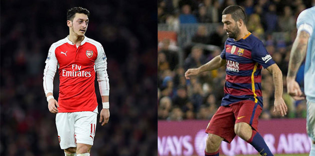 Arda'yla Mesut karşı karşıya