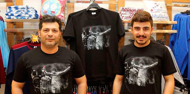 Tişörtler yok sattı