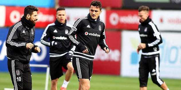 Beşiktaş taktik çalıştı