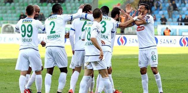 Çaykur Rizespor'da hedef skor avantajı