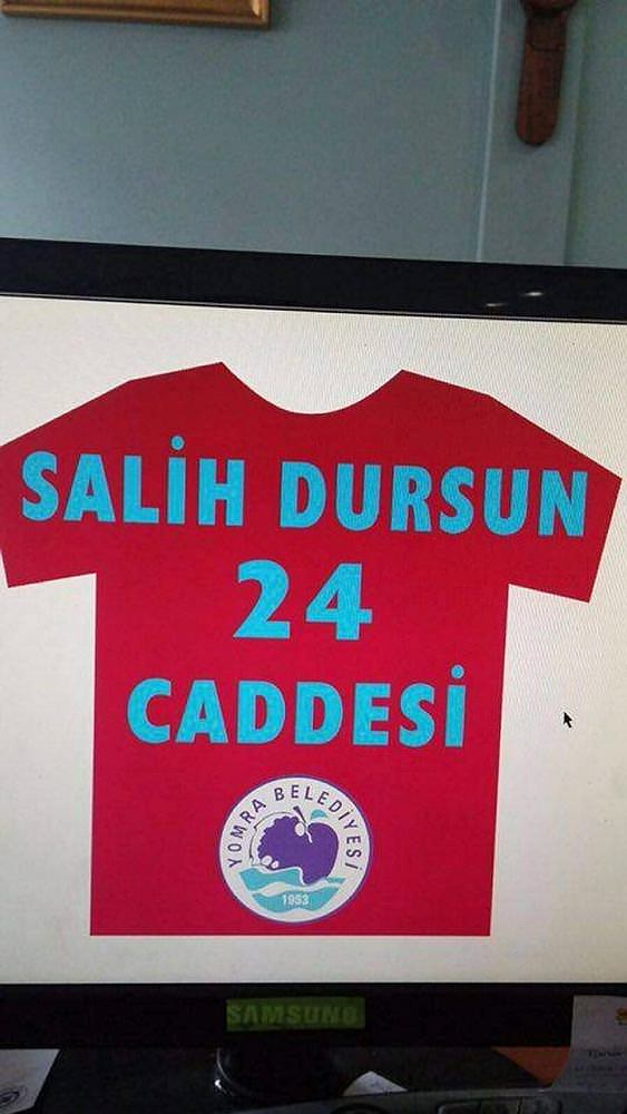 Salih Dursun ismi resmen bir caddeye verildi - 1
