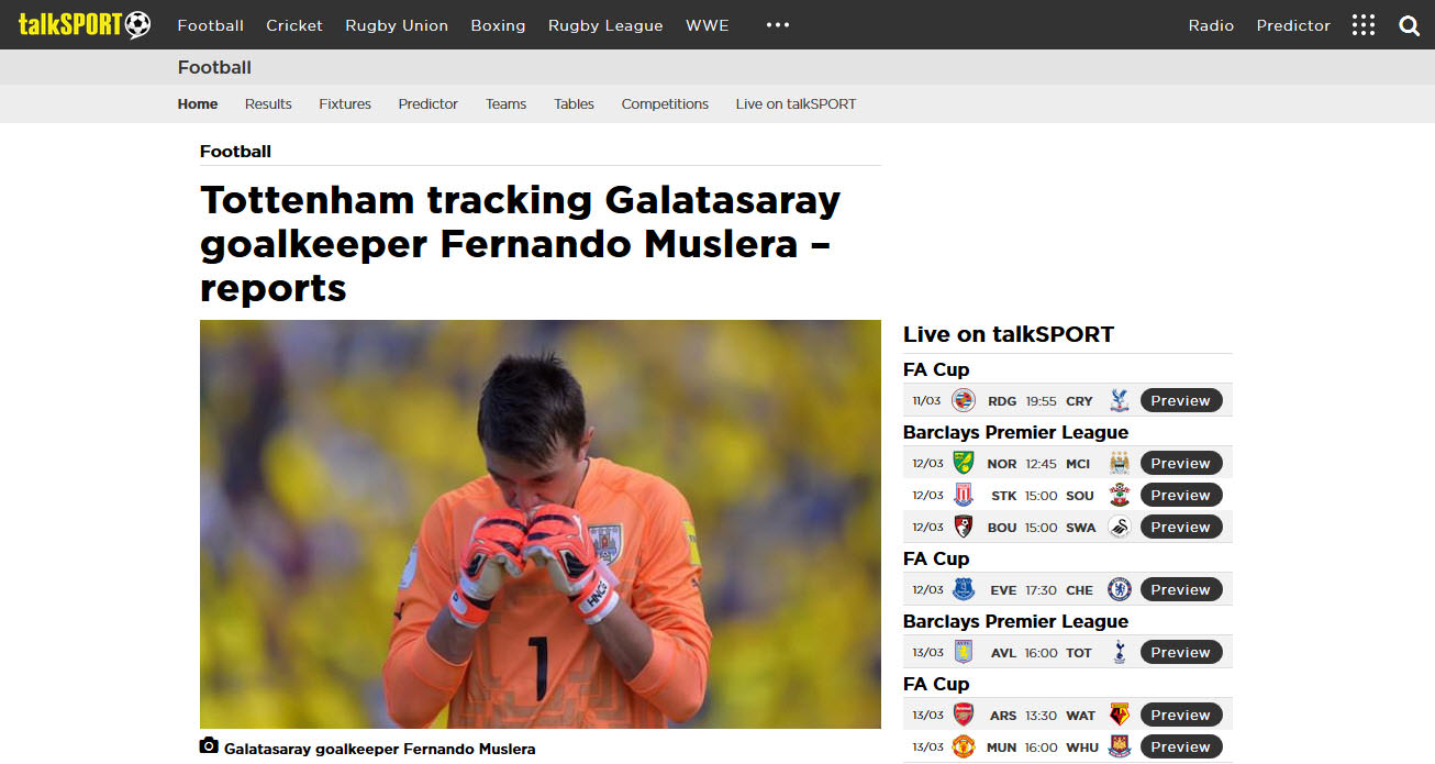 Ada'dan Muslera'ya kanca - 1