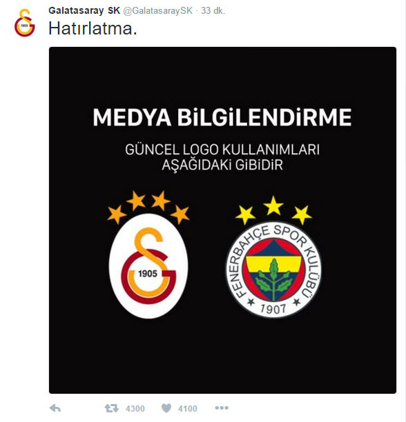 G.Saray'dan '4 yıldızlı' gönderme - 1