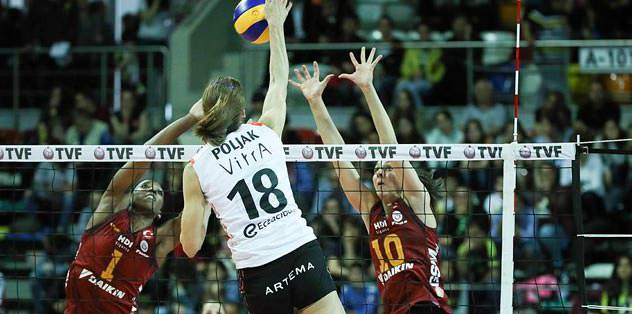 Galatasaray: 1 Eczacıbaşı: 3