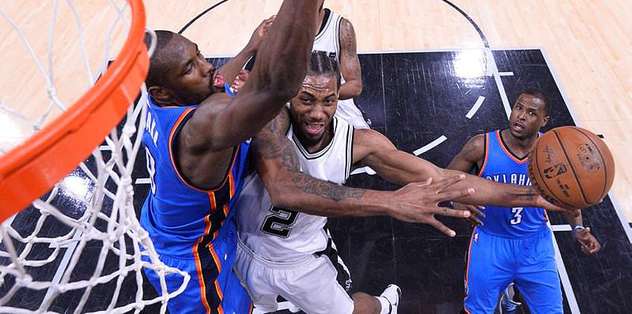 Thunder, Spurs deplasmanında galip
