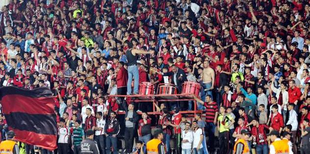Gaziantepspor için pankartlı destek çağrısı