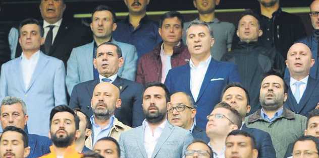 Başkanlar yan yana