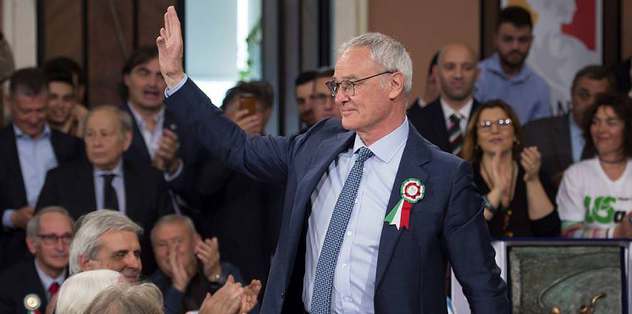 Ranieri'ye İtalya'da ödül
