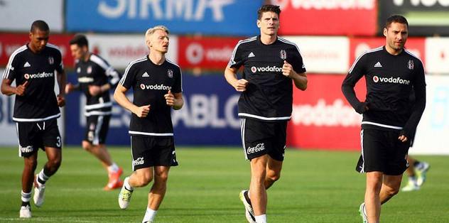 Beşiktaş'ta hazırlıklar sürdü