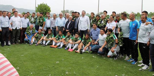 Bursaspor şampiyon oldu