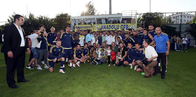 F.Bahçe'ye taraftar morali