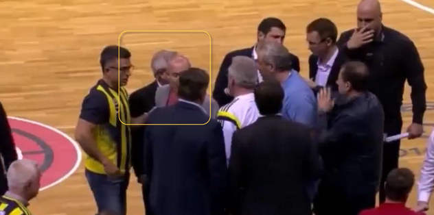 Aziz Yıldırım 'parkeye' indi