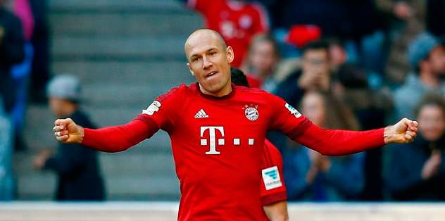 Şimdi sıra Robben'de