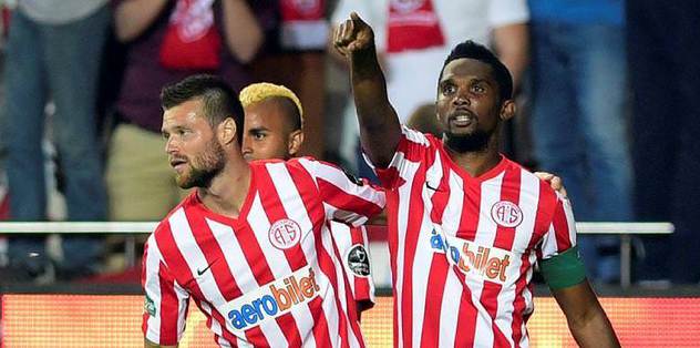 Eto'o, Antalyaspor'da tarih yazdı