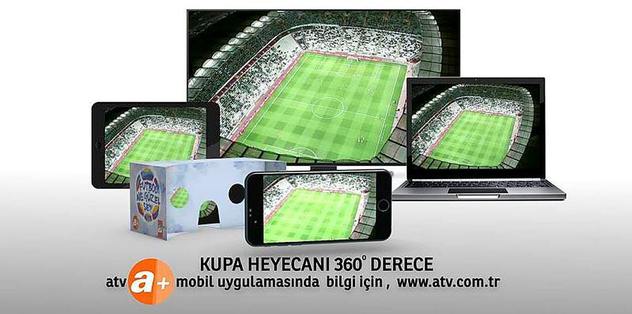 Kupa finalini 360 derece izleyin