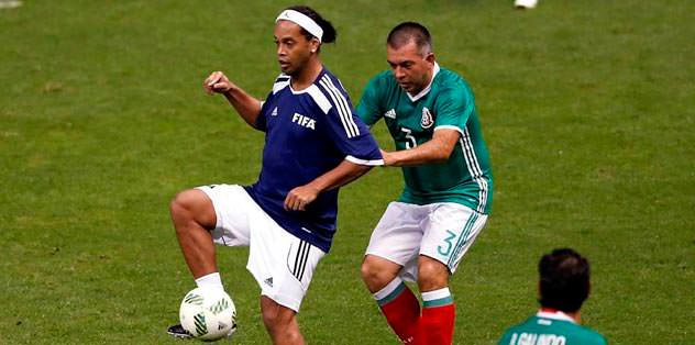 Ronaldinho heyecanı