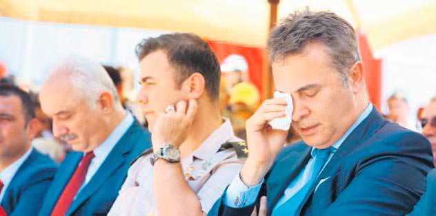 Başkan’ın gözyaşları