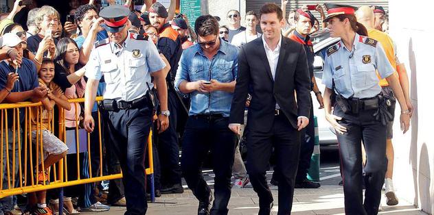 Messi ifade verecek