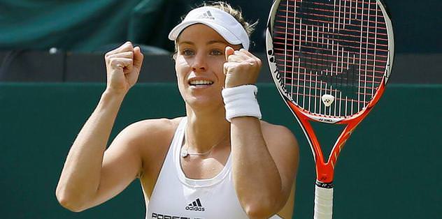 Kerber ilk kez finalde