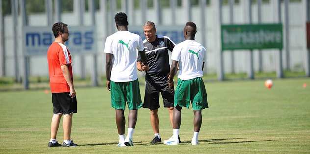 Yeni transfer antrenmanda