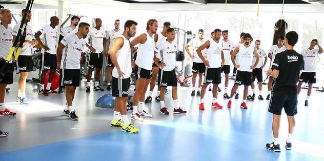 Beşiktaş'ta hazırlıklar sürüyor