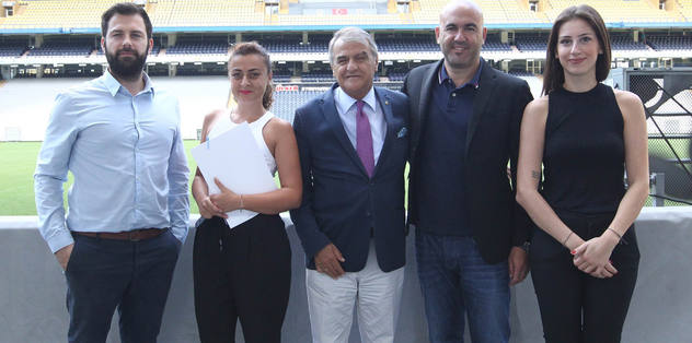 Monaco yetkilileri Ülker Stadı'nı gezdi