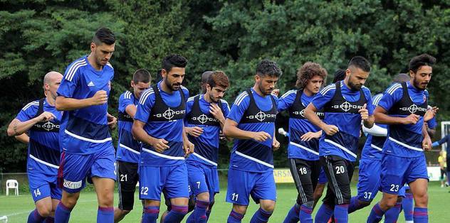Karabükspor Hollanda'da ilk idmanı yaptı