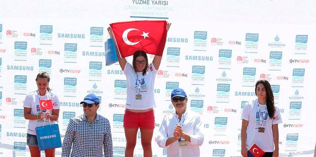 Boğaz’da ay yıldız dalgalandı