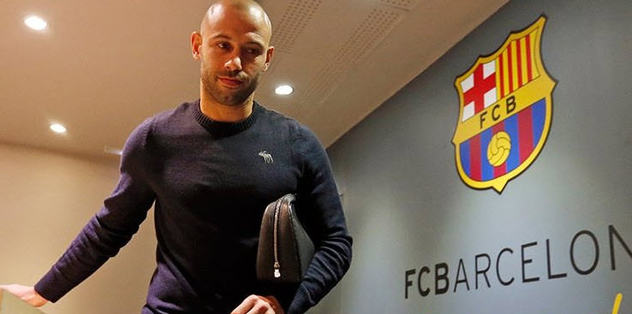 Mascherano, 3 yıl daha Barcelona'da