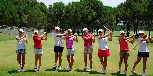 Golfte altın sevinci
