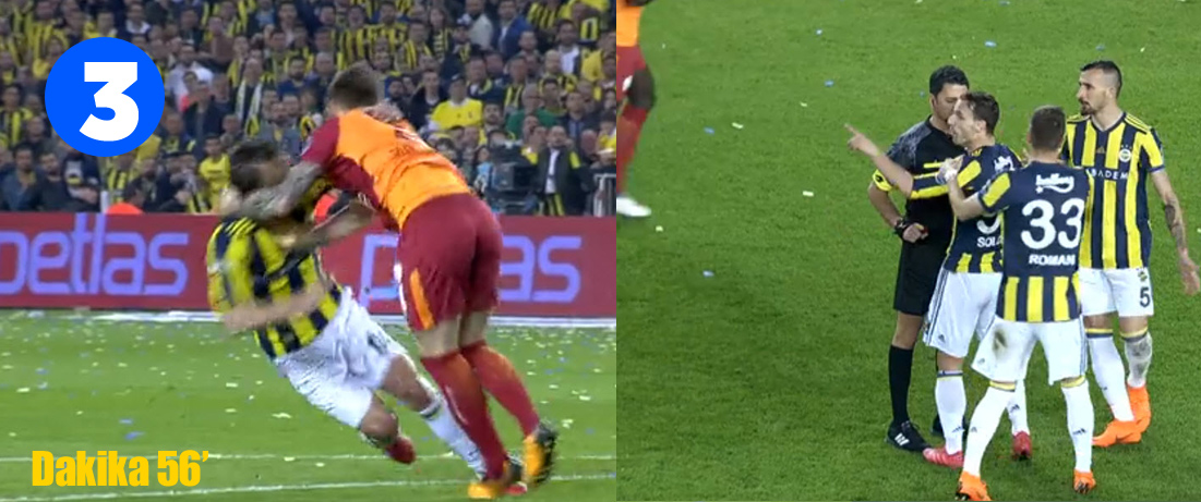 Derbide tartışmalı 3 penaltı pozisyonu!