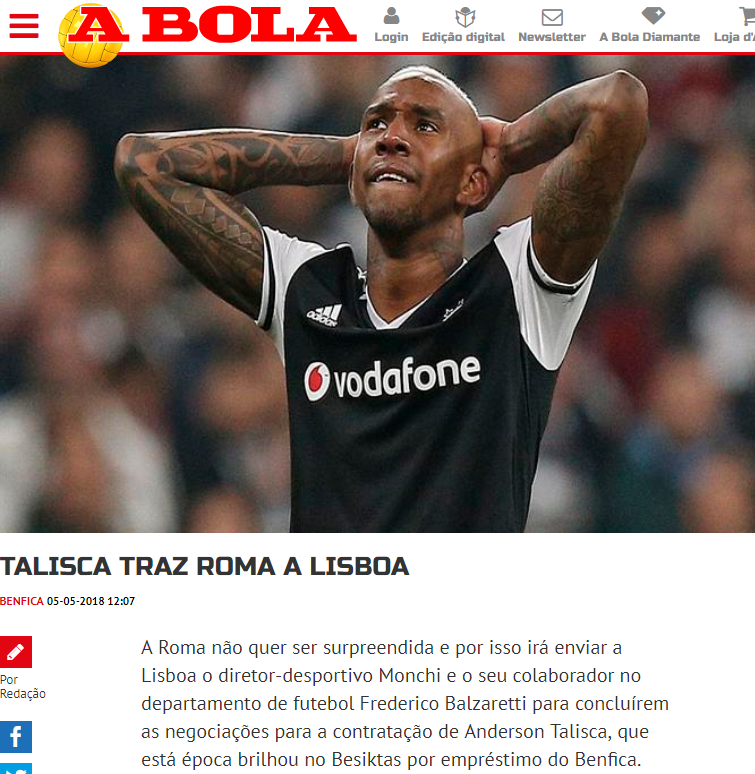 Beşiktaş’a Talisca’dan kötü haber