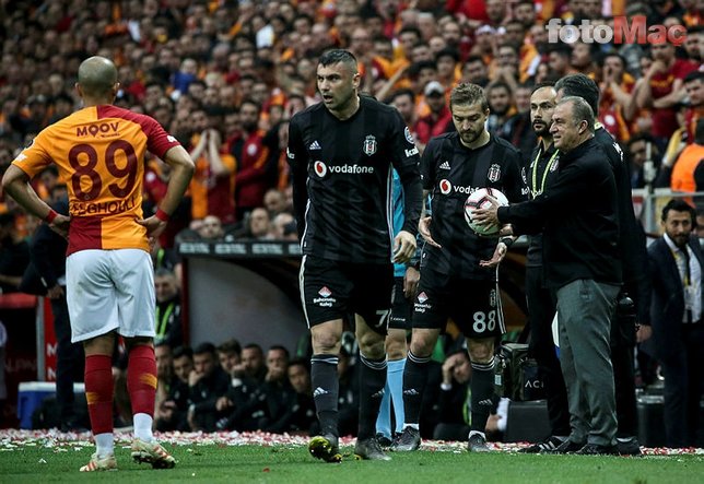Galatasaray Beşiktaş derbisinde maç sonu büyük kavga!