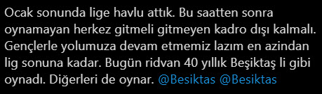 Genç yıldız adayı mest etti! ’’40 yıllık Beşiktaşlı gibi’’