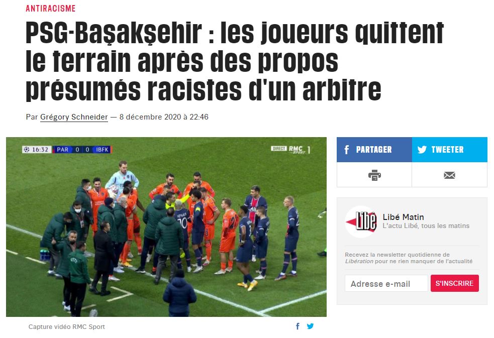 Paris Saint-Germain-Başakşehir maçını Fransız basını böyle gördü! Paris’te tarihi skandal