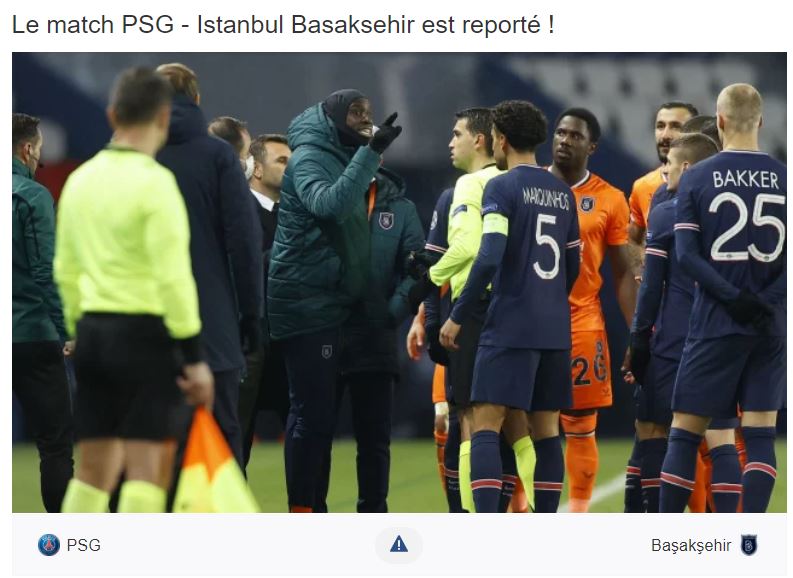 Paris Saint-Germain-Başakşehir maçını Fransız basını böyle gördü! Paris’te tarihi skandal